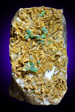 Pyromorphite from Brookdale Mine, Phoenixville, Pennsylvania