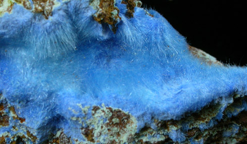 Cyanotrichite from Grandview Mine, Coconino County, Arizona