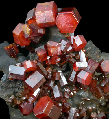 Vanadinite from Taouz, Errachidia, Meknes-Tafilalet, Morocco