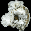 Pyrite in Calcite from Concepción del Oro, Zacatecas, Mexico