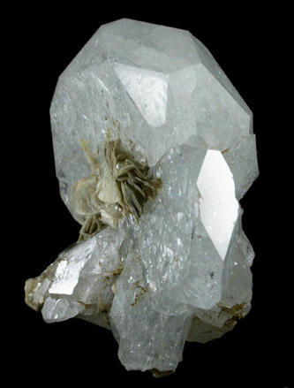 Beryl with Muscovite from Hu Ya, Xue Bao Diang Mountains, Ping Wu, Sichuan, China