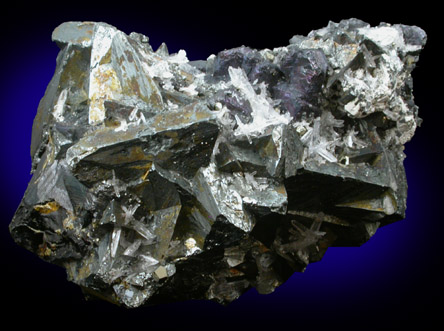 Tetrahedrite, Chalcopyrite, Quartz from Casapalca District, Huarochiri Province, Lima Department, Peru