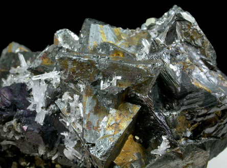 Tetrahedrite, Chalcopyrite, Quartz from Casapalca District, Huarochiri Province, Lima Department, Peru