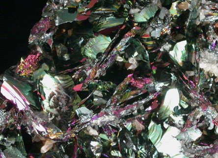 Hematite (iridescent) from Rio Marina, Isola d'Elba, Tuscan Archipelago, Livorno, Italy