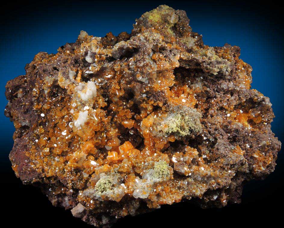 Wulfenite, Mimetite, Willemite from Ahumada Mine, Sierra de Los Lamentos, Chihuahua, Mexico