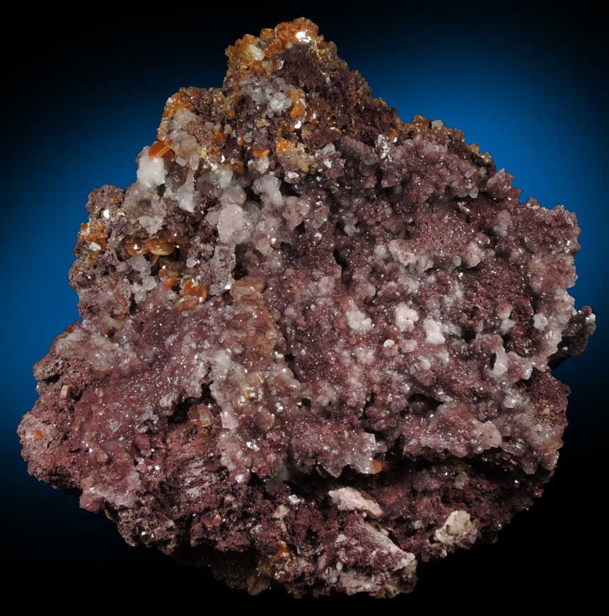 Wulfenite, Mimetite, Willemite from Ahumada Mine, Sierra de Los Lamentos, Chihuahua, Mexico