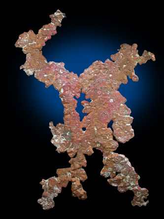 Copper (crystallized) from Tyrone Mine, near Silver City, Grant County, New Mexico
