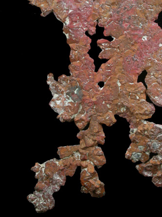 Copper (crystallized) from Tyrone Mine, near Silver City, Grant County, New Mexico