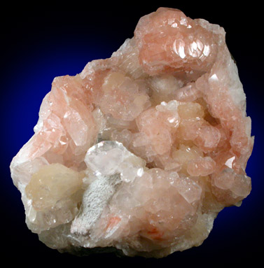 Apophyllite (pink) from Bombay Pada Quarry, Mumbai (Bombay), Maharastra, India