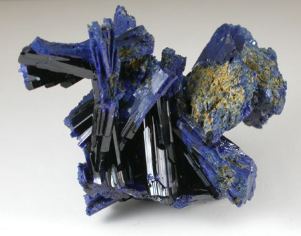 Azurite from Touissit Mine, 21 km SSE of Oujda, Jerada Province, Oriental, Morocco