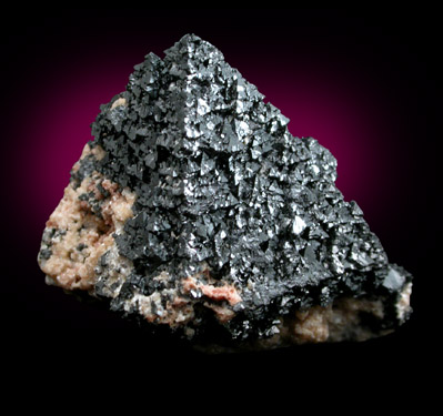Hausmannite from N'Chwaning II Mine, Kalahari Manganese Field, Northern Cape Province, South Africa