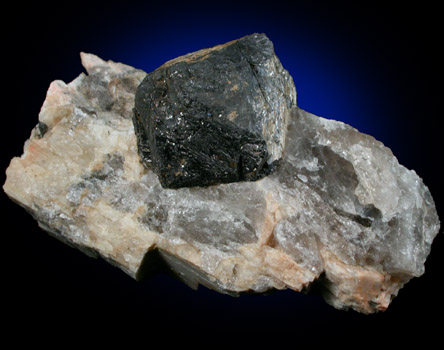 Magnetite from Interstate 93 bypass construction, Manchester, Hillsborough County, New Hampshire