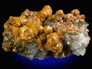 Mimetite var. Campylite with Coronadite and Quartz from Dry Gill Mine, Caldbeck Fells, Cumbria, England