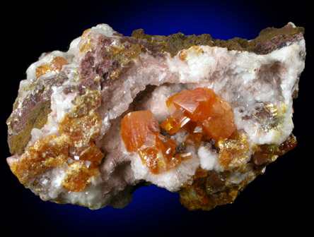 Wulfenite from Erupcion/Ahumada Mine, Sierra de Los Lamentos, Chihuahua, Mexico