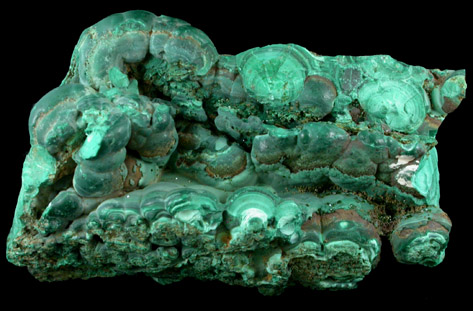 Malachite from Lubumbashi, Katanga Copperbelt, Haut-Katanga Province, Democratic Republic of the Congo