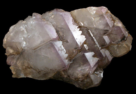 Quartz var. Amethyst from Bridge Mills, Chester County, Pennsylvania