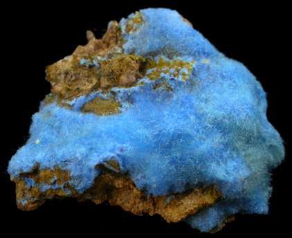 Cyanotrichite from Grandview Mine, Coconino County, Arizona