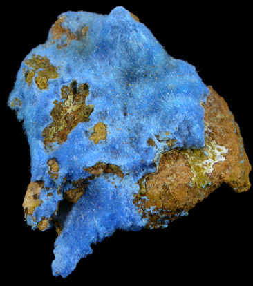 Cyanotrichite from Grandview Mine, Coconino County, Arizona