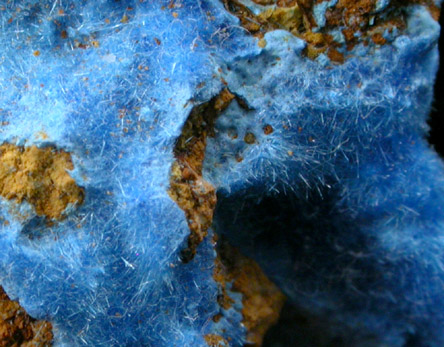 Cyanotrichite from Grandview Mine, Coconino County, Arizona