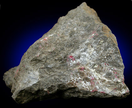 Mercury with Cinnabar from Socrates Mine, Sonoma County, California