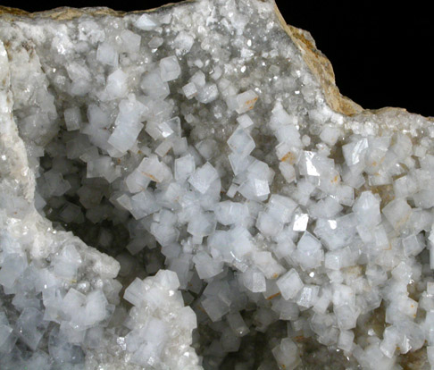 Celestine from Meckley's Quarry, 1.2 km south of Mandata, Northumberland County, Pennsylvania