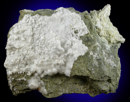 Artinite and Hydromagnesite from Spring Street Excavation, Staten Island, New York City, New York