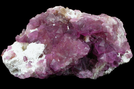 Fluorite on Quartz from Judith Lynn Claim, Pine Canyon deposit, Grant County, New Mexico