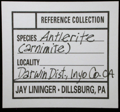 Antlerite var. Arnimite from Darwin Mining District, Inyo County, California