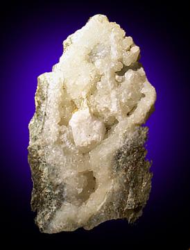 Analcime on Prehnite from Oakland, Bergen County, New Jersey
