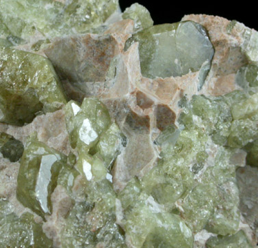 Vesuvianite from Crestmore Quarry, Riverside County, California