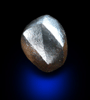 Diamond (0.88 carat hexoctahedral crystal) from Orapa Mine, south of the Makgadikgadi Pans, Botswana