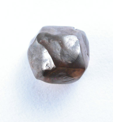 Diamond (0.91 carat dodecahedral crystal) from Orapa Mine, south of the Makgadikgadi Pans, Botswana