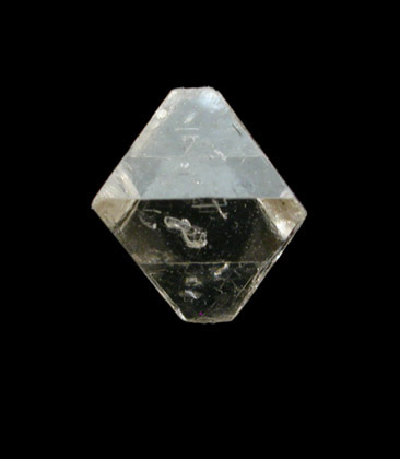 Diamond (0.50 carat octahedral crystal) from Mirny, Republic of Sakha (Yakutia), Siberia, Russia