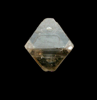 Diamond (0.44 carat octahedral crystal) from Mirny, Republic of Sakha (Yakutia), Siberia, Russia