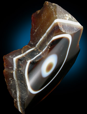 Quartz var. Eye Agate from Rio Grande do Sul, Brazil