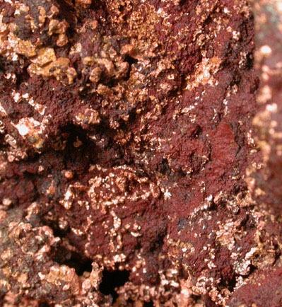 Copper from Campbell Shaft, Bisbee, Cochise County, Arizona