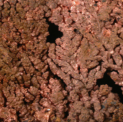 Copper from Campbell Shaft, Bisbee, Cochise County, Arizona