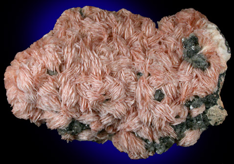 Barite with Cerussite from Mibladen, Haute Moulouya Basin, Zeida-Aouli-Mibladen belt, Midelt Province, Morocco