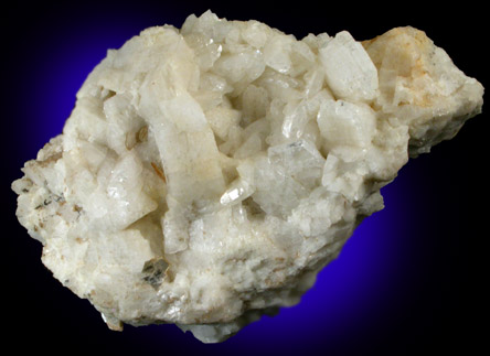 Albite with Muscovite from Thomaston Dam Railroad Cut, Thomaston, Litchfield County, Connecticut