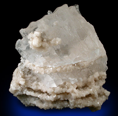 Gypsum var. Selenite with Dolomite from Rochester, Monroe County, New York