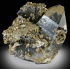 Ferberite, Bertrandite, Pyrite, Quartz from Kara Oba (Dzhambul), Betpakdala Desert, Karaganda Oblast', Kazakhstan