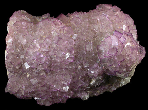 Fluorite over Barite from Central Kentucky Fluorspar District, Danville, Boyle County, Kentucky