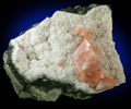 Chabazite on Albite from New Street Quarry, Paterson, Passaic County, New Jersey