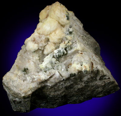 Thomsonite and Laumontite from Francisco Brothers Quarry, Great Notch, Passaic County, New Jersey