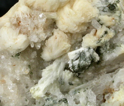 Thomsonite and Laumontite from Francisco Brothers Quarry, Great Notch, Passaic County, New Jersey