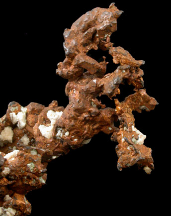 Copper - crystallized from Keweenaw Peninsula Copper District, Michigan