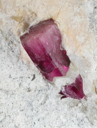 Beryl var. Bixbite from Wah Wah Mountains, Utah