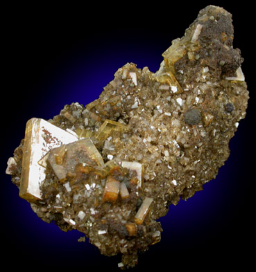 Barite from Magma Mine, Superior District, Pinal County, Arizona