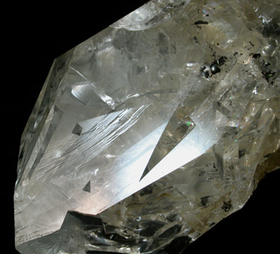 Quartz var. Herkimer Diamond from Hickory Hill Diamond Diggings, Fonda, Montgomery County, New York