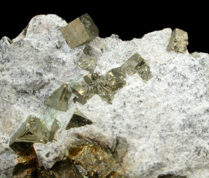 Pyrite from Washington Camp-Duquesne District, Santa Cruz County, Arizona